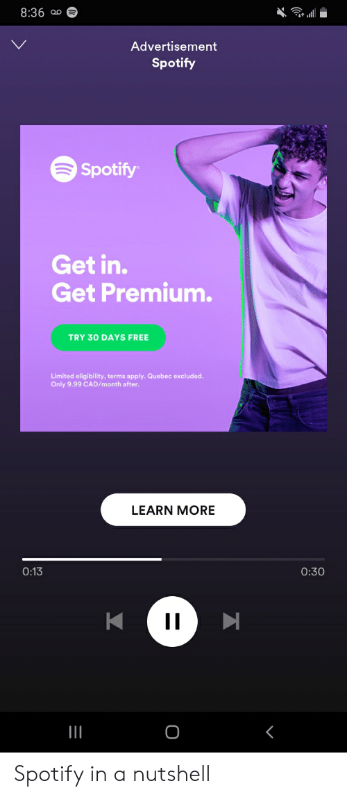 How do i get spotify premium free for 30 days later