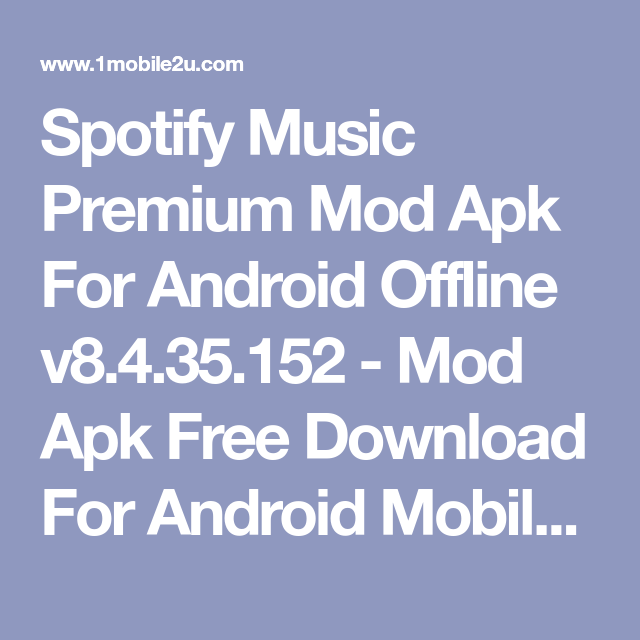 Spotify Android Apk Hack